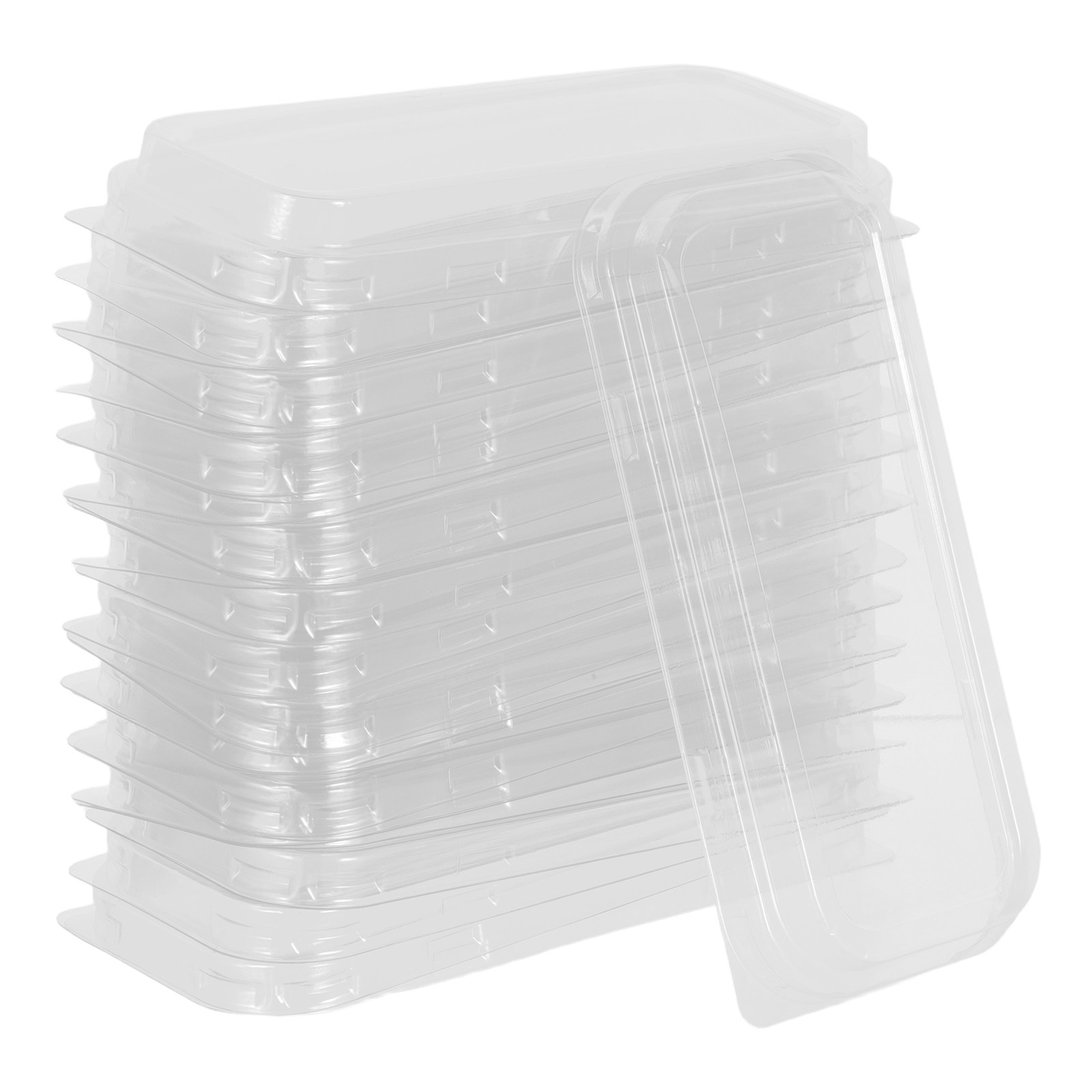 Kitchen Bakery - 50Pcs Plastic Loaf Baking Lids -