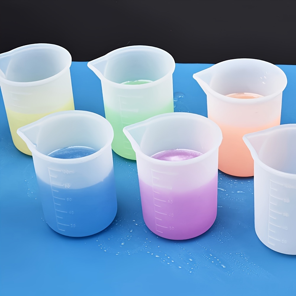 Kitchen Baking Essentials - 5-Piece Silicone Measuring Cup Set -