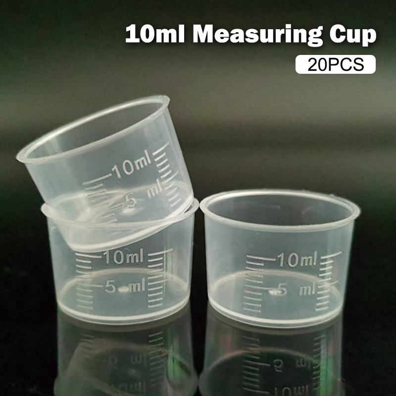 20 Pack 10ml Graduated Measuri - đánh giá và giá Kitchen Baking Essentials