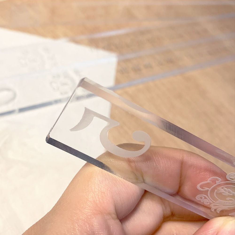 Acrylic Balance Ruler For Bisc - đánh giá và giá Fondant Smoother Set