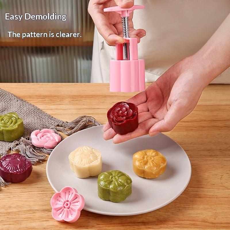 【LM】1 Set DIY Mooncake Mold Pl - đánh giá và giá Kitchen Baking Torch