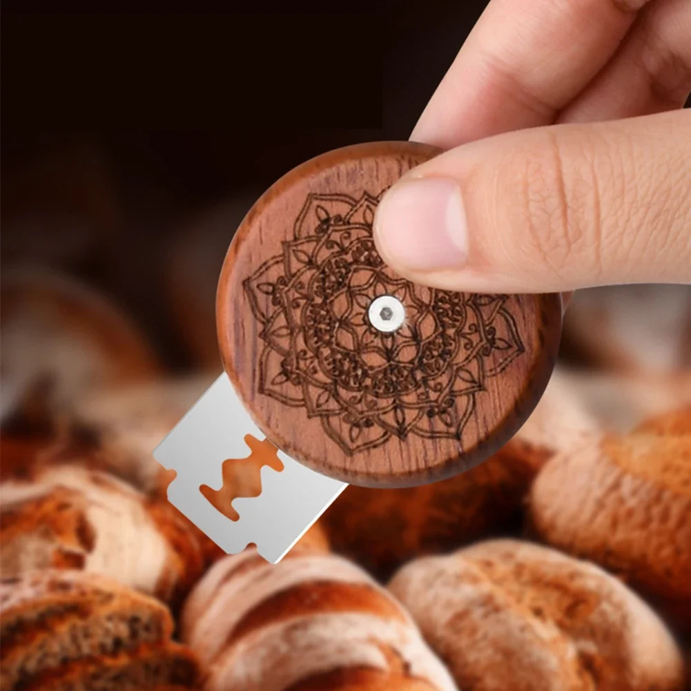 Bread Bakery Lame Tools Wooden - đánh giá và giá Dough Scraper Curved