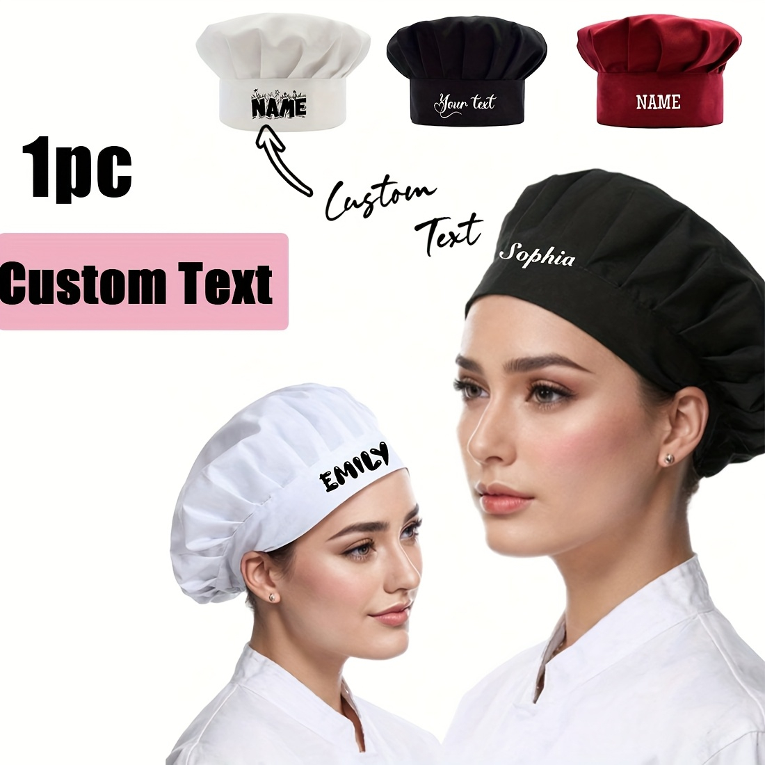 Custom Name Chef Hat, Dust Hat - đánh giá và giá Kitchen Bakery