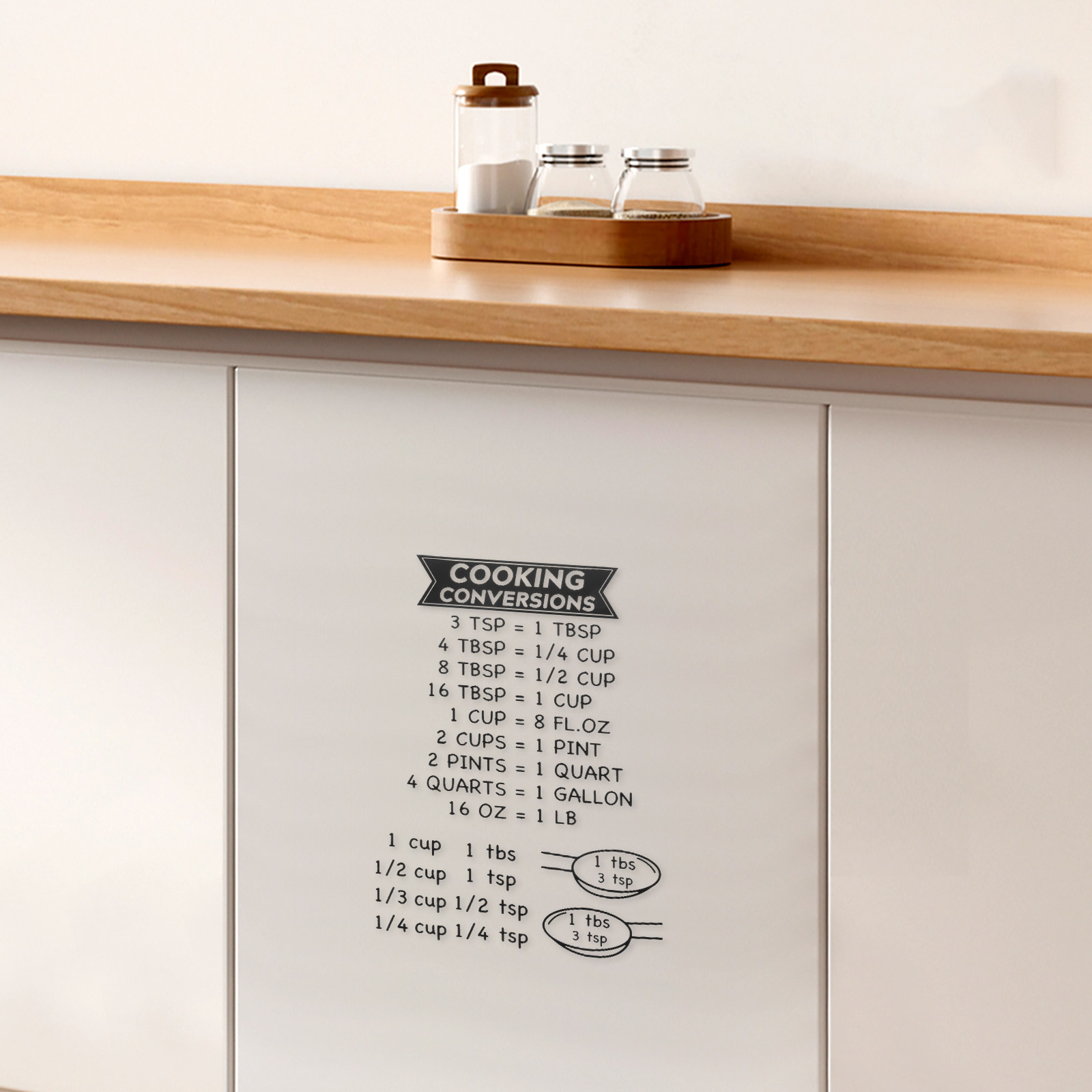2Pcs Kitchen Measurement Conve - đánh giá và giá Kitchen Baking Conversion Chart