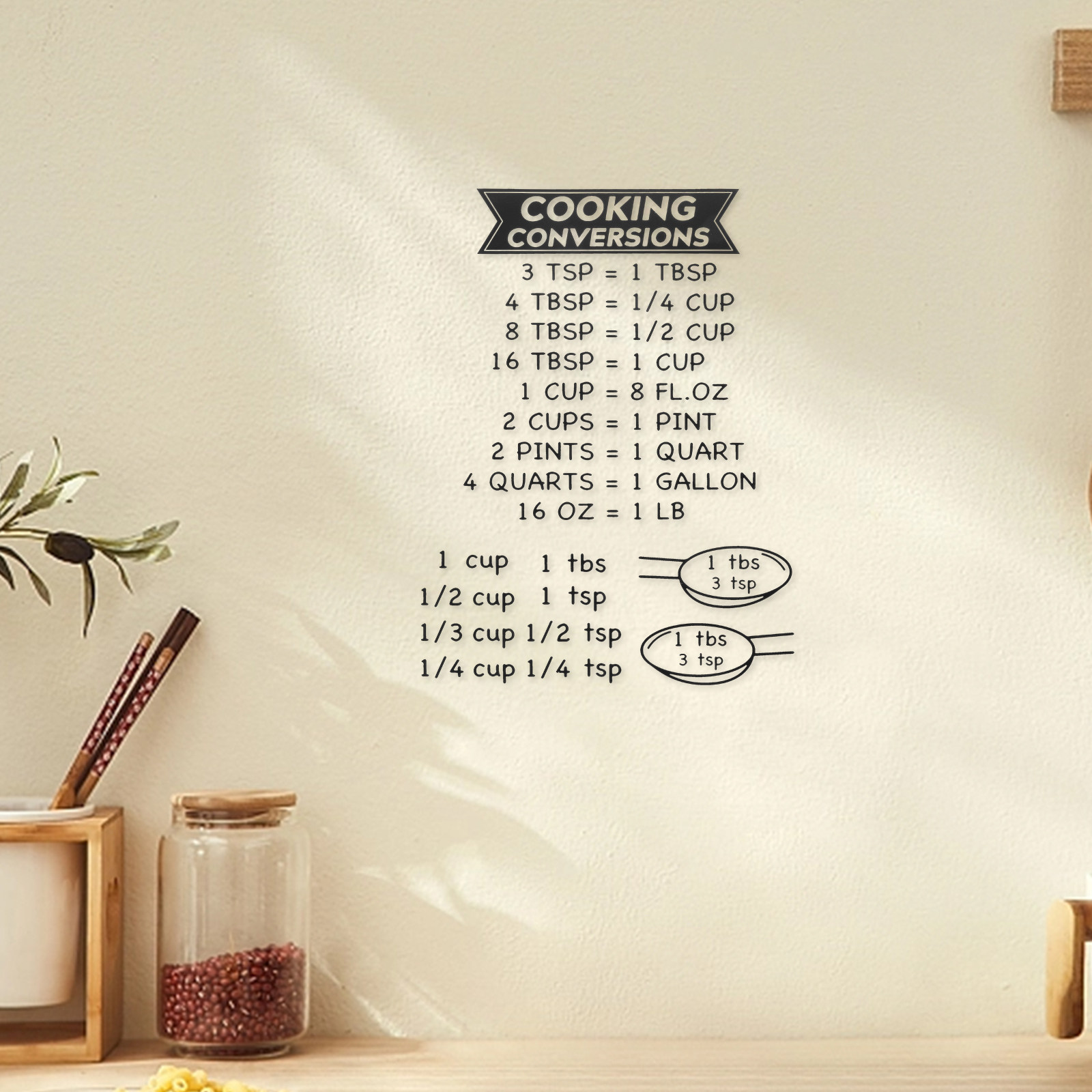 2Pcs Kitchen Measurement Conve - đánh giá và giá Kitchen Baking Conversion Chart