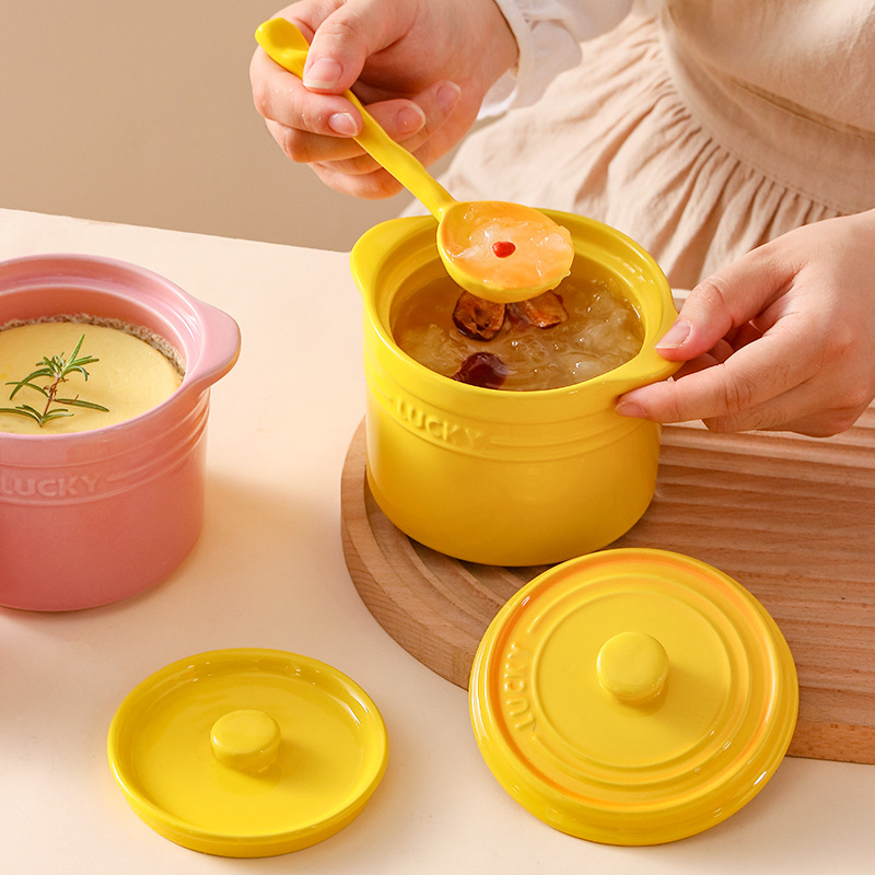 Double Lid Ceramic Bowl,Bird's - đánh giá và giá Kitchen Baking Utensil