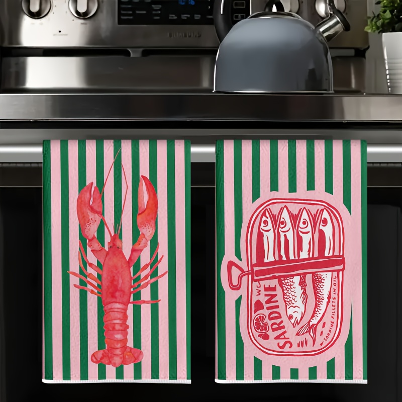 2Pcs, American Retro Striped S - đánh giá và giá Kitchen Baking Essentials