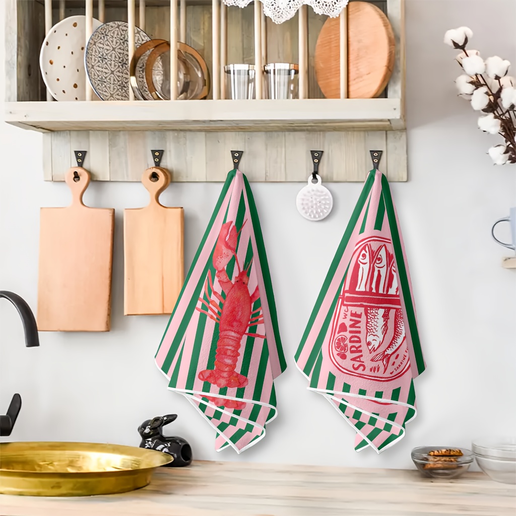 2Pcs, American Retro Striped S - đánh giá và giá Kitchen Baking Essentials