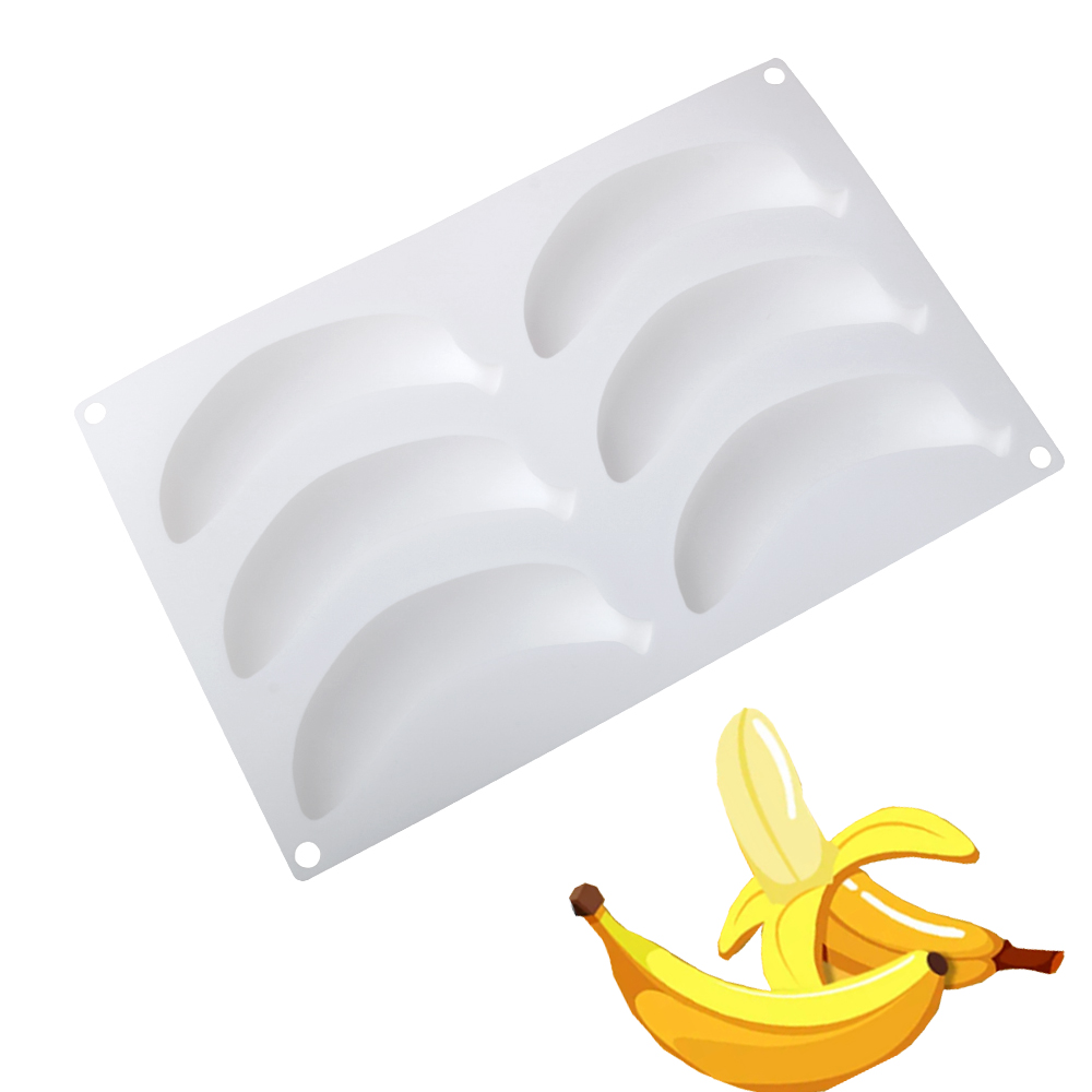 6 or 12 Cells Banana Design Si - đánh giá và giá Kitchen Appliances For Baking
