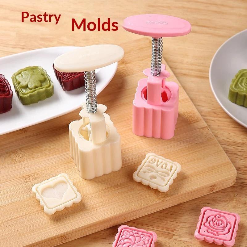 1 Set DIY Mooncake Mold Plasti - đánh giá và giá Kitchen Baking Torch