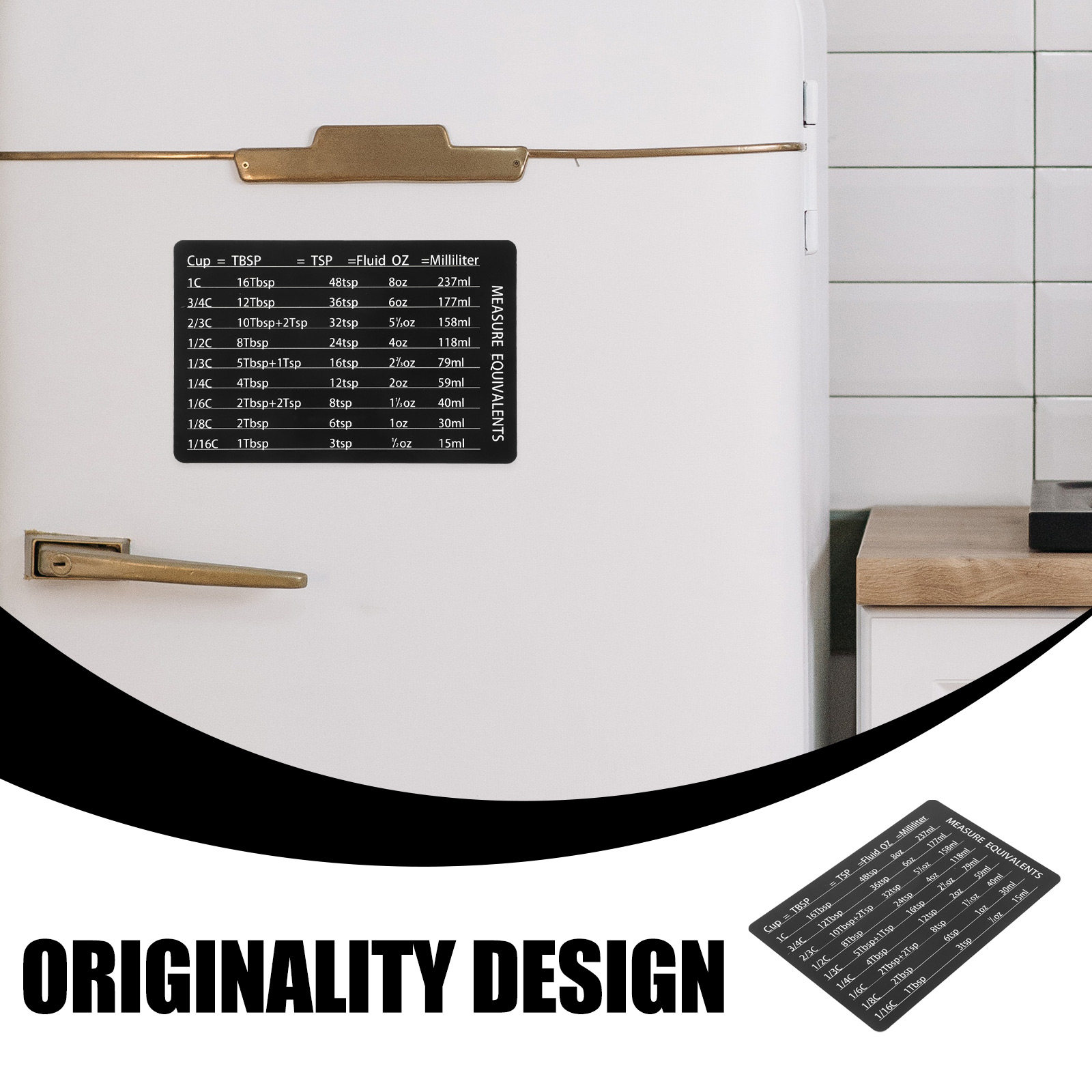Compact Magnetic Kitchen Measu - đánh giá và giá Kitchen Baking Conversion Chart