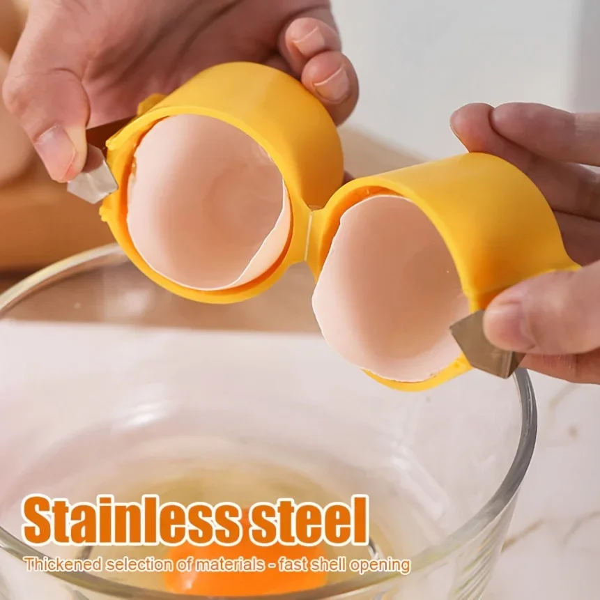 1/3pcs-Stainless Steel Eggshel - đánh giá và giá Kitchen Baking Essentials