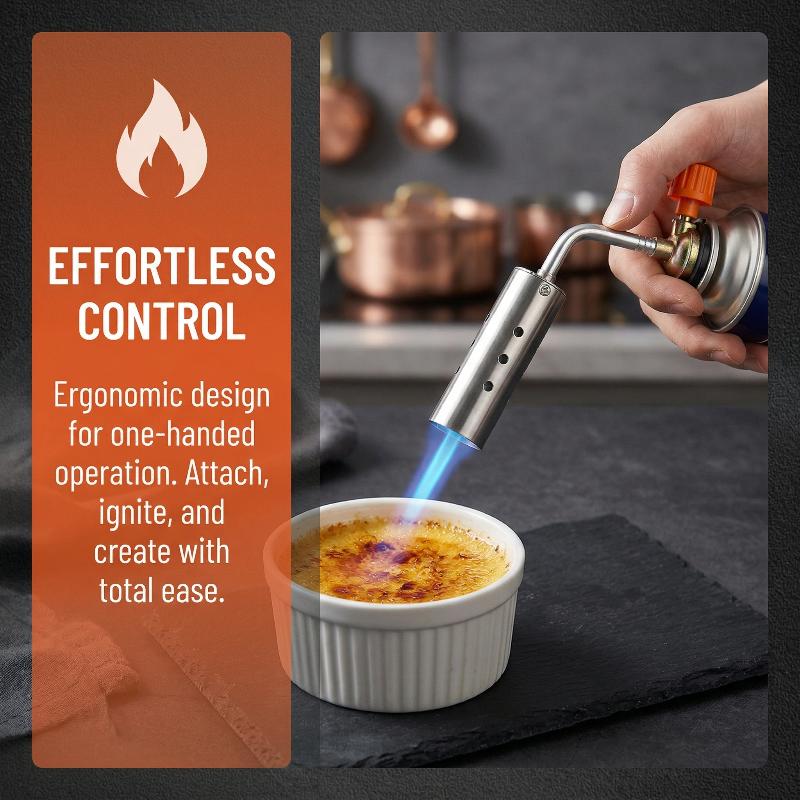 Butane Gas Torch Adjustable Co - đánh giá và giá Kitchen Baking Torch