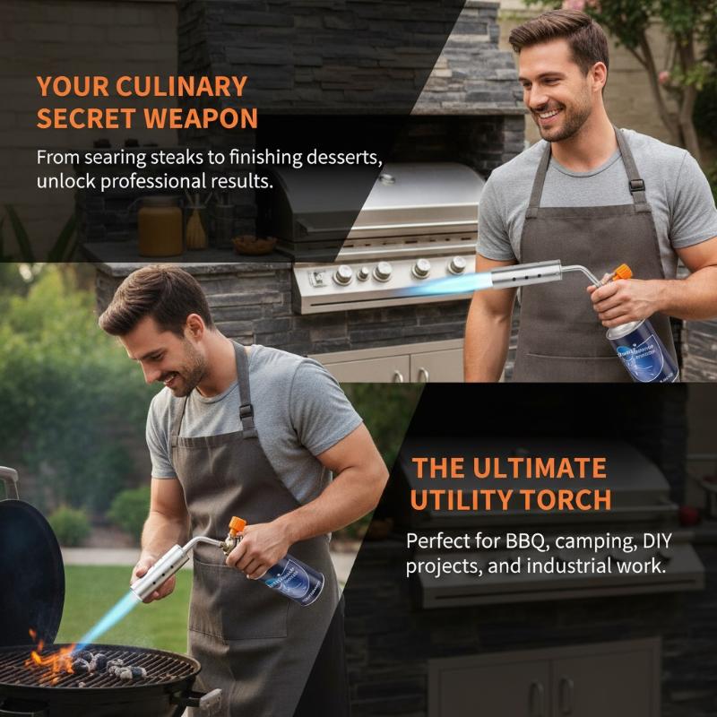 Butane Gas Torch Adjustable Co - đánh giá và giá Kitchen Baking Torch