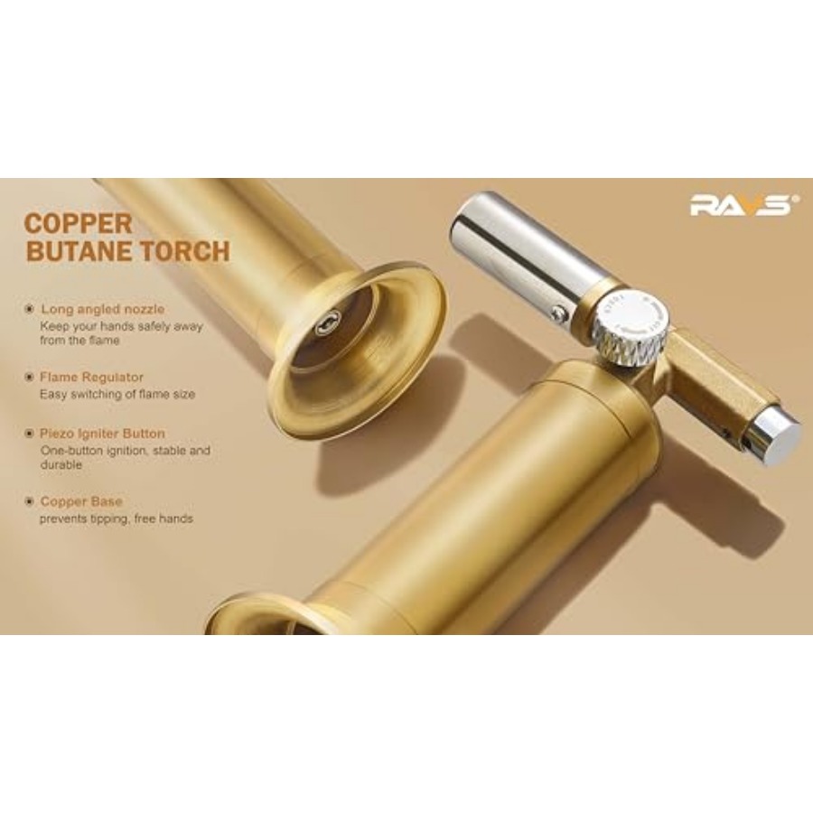 Copper Butane Torch Lighter, R - đánh giá và giá Kitchen Baking Torch