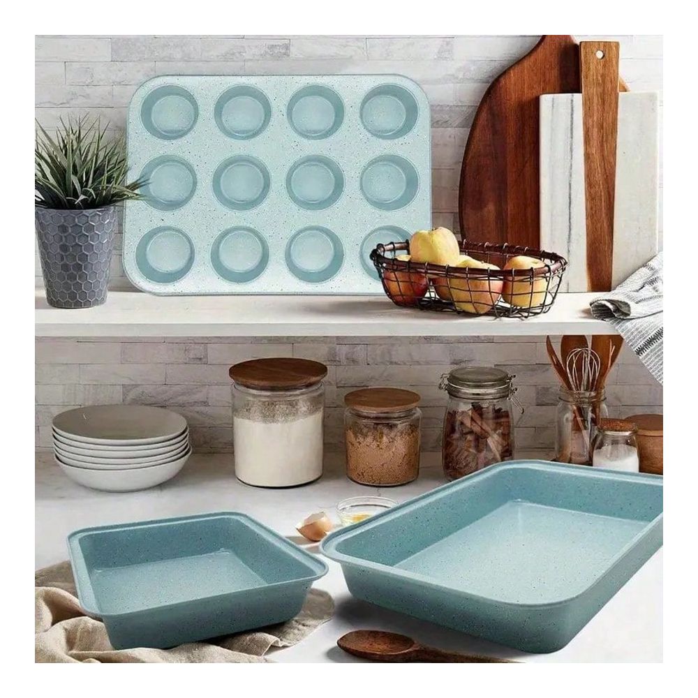 10 Piece Bakeware Set, NonStic - đánh giá và giá Kitchen Accessories For Baking