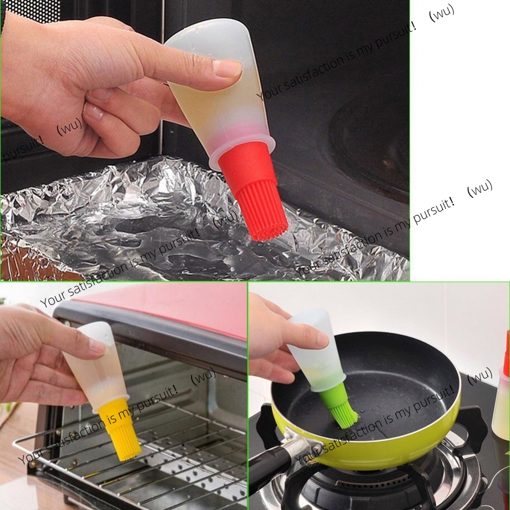 Portable silicone oil bottle w - đánh giá và giá Pastry Brush Silicone