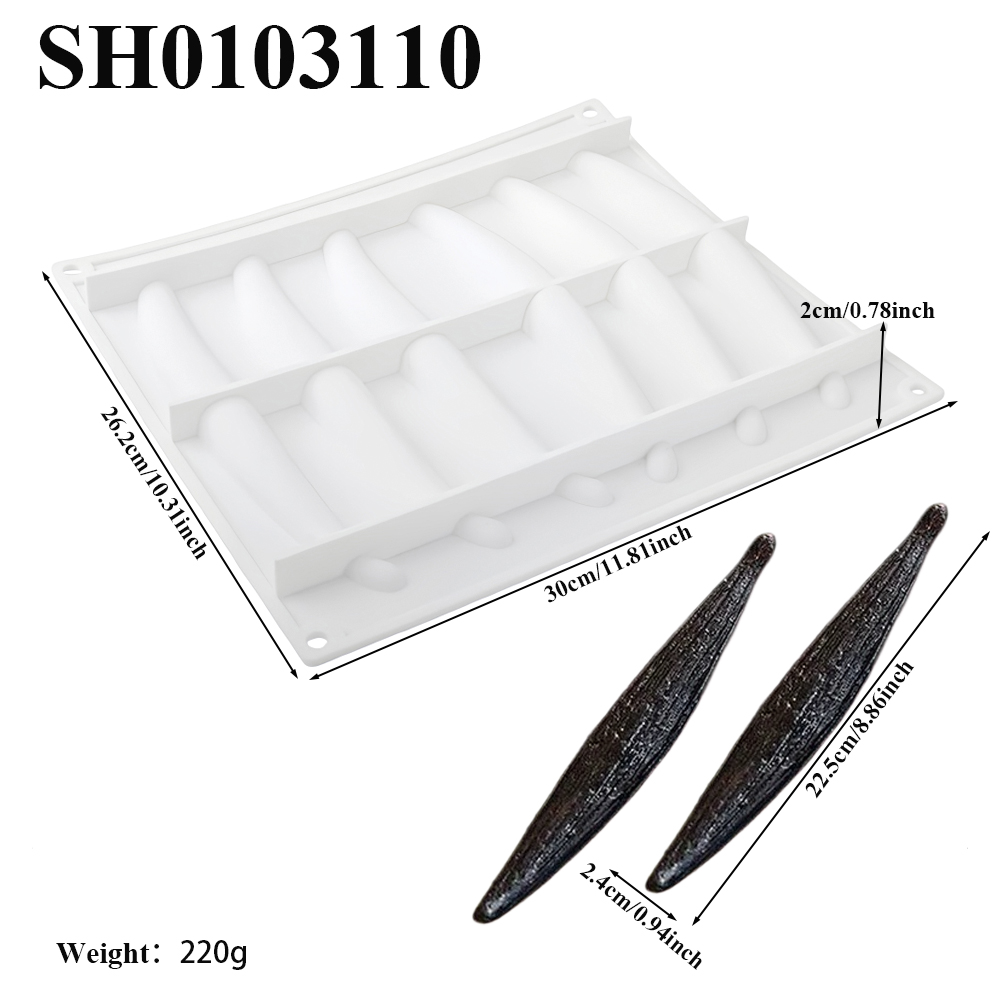 1 or 6 or 10-Cell Vanilla Pod  - đánh giá và giá Kitchen Appliances For Baking