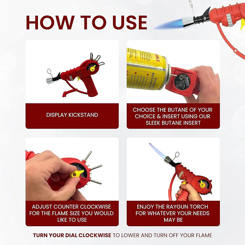 New Windproof Powerful Jet Fla - đánh giá và giá Kitchen Baking Torch