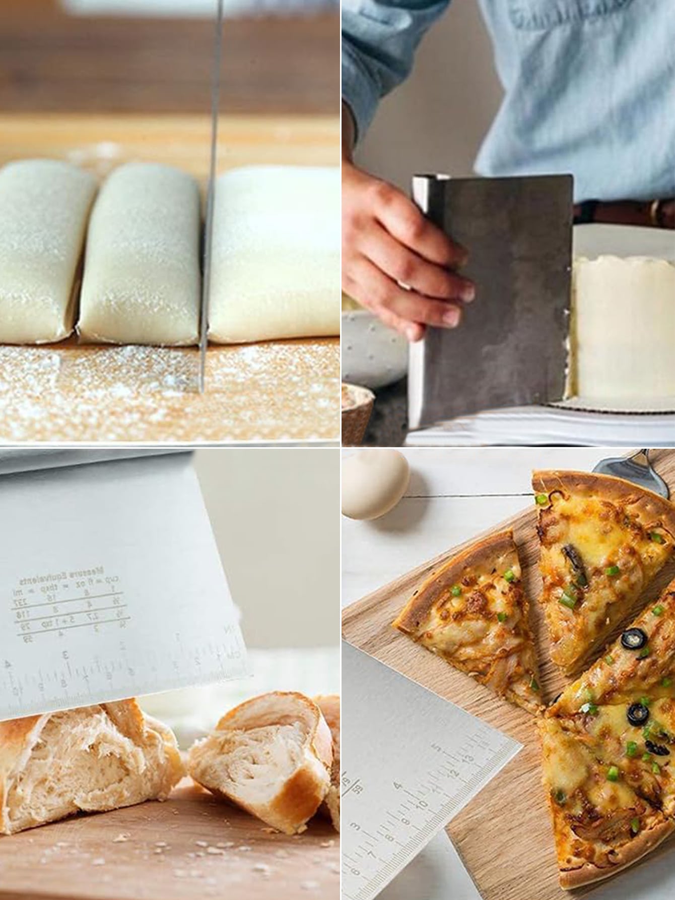 Dough Pastry Bench Cutter Scra - đánh giá và giá Kitchen And Baking Equipment