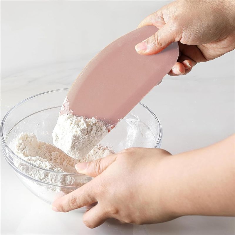 AEE2-Silicone Bowl Scraper Fle - đánh giá và giá Dough Scraper Curved